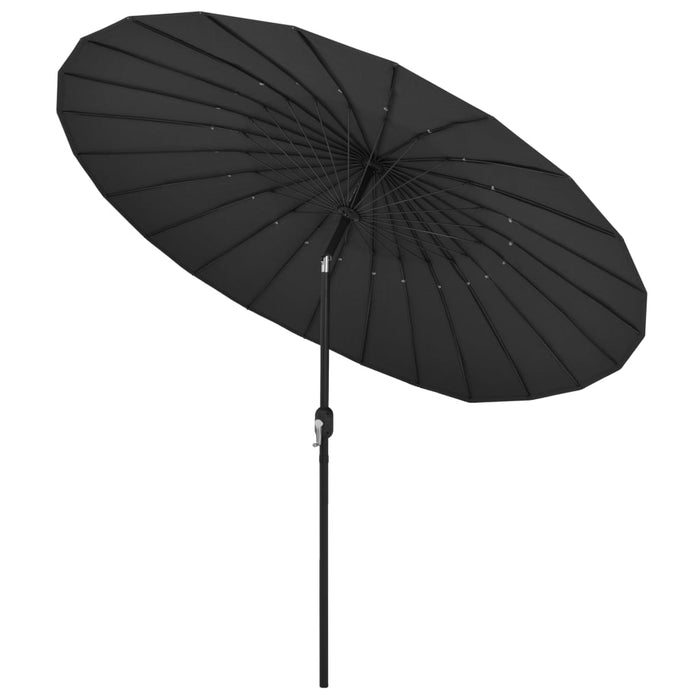 Parasol met aluminium paal 270 cm antraciet