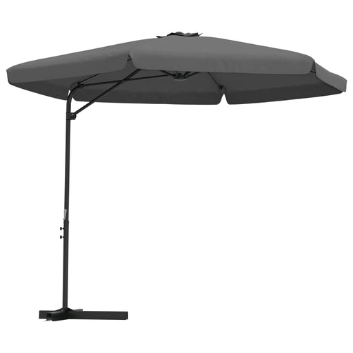 Parasol met stalen paal 300x250 cm antraciet