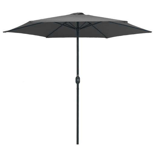 Parasol met aluminium paal 270x246 cm antraciet