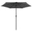 Parasol met aluminium paal 270x246 cm antraciet