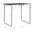 Campingtafel inklapbaar met metalen frame 80x60 cm grijs