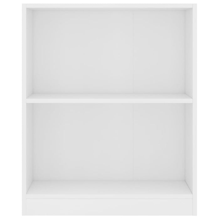 Boekenkast 60x24x74,5 cm bewerkt hout wit