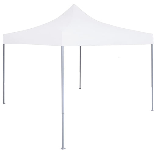 Partytent inklapbaar 3x3 m staal wit