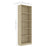 Boekenkast met 5 schappen 60x24x175 cm bewerkt hout sonoma eik