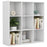 Boekenkast 98x30x98 cm spaanplaat wit