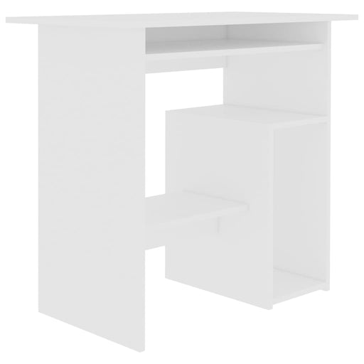 Bureau 80x45x74 cm spaanplaat wit