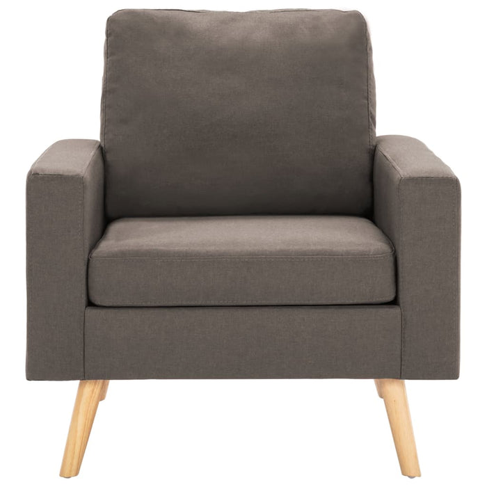 Fauteuil stof taupe