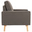 Fauteuil stof taupe