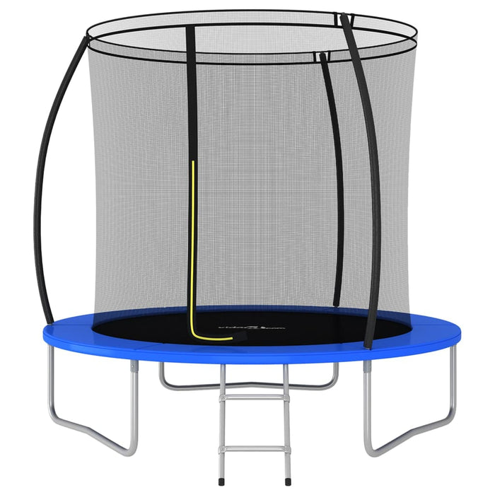 Trampolineset rond 100 kg 244x55 cm