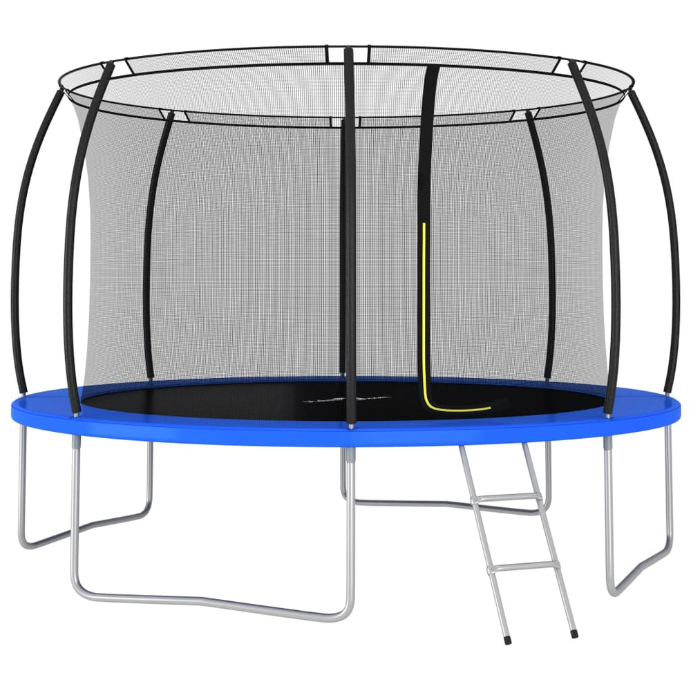 Trampolineset rond 150 kg 366x80 cm