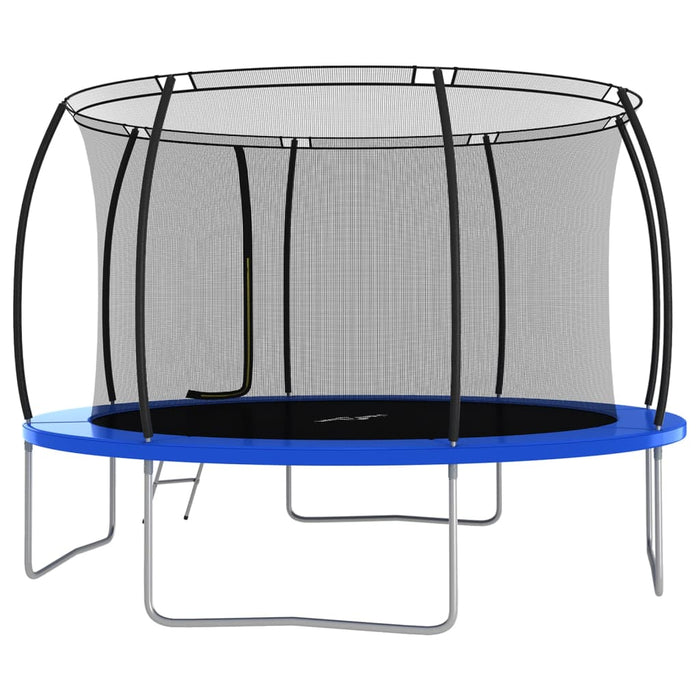 Trampolineset rond 150 kg 366x80 cm