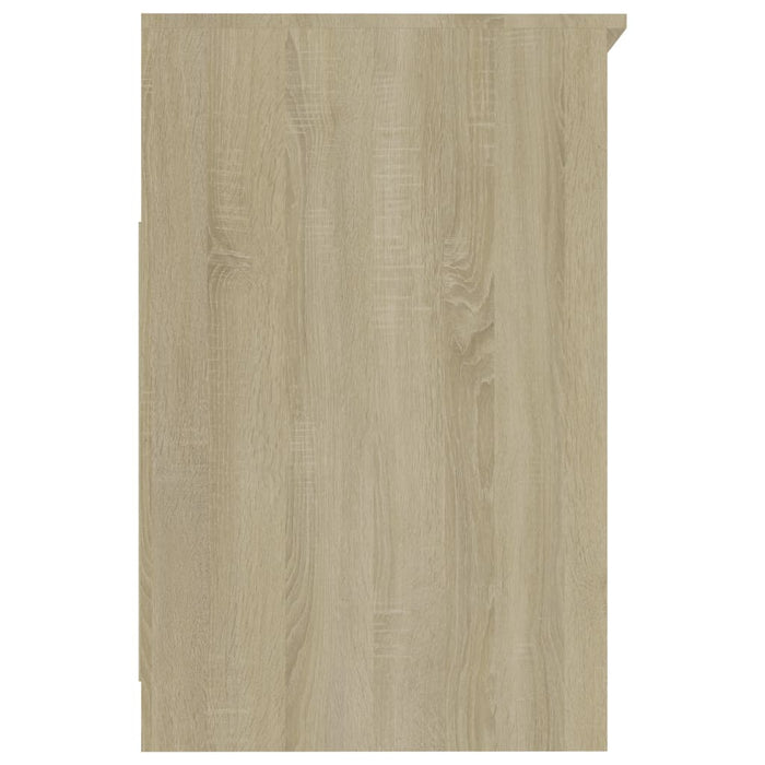 Ladekast 40x50x76 cm bewerkt hout sonoma eikenkleurig