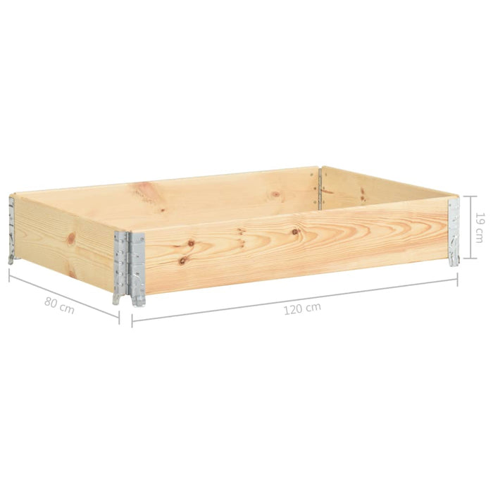 Palletopzetrand 80x120 cm massief grenenhout