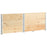 Palletopzetranden 3 st 100x100 cm massief grenenhout