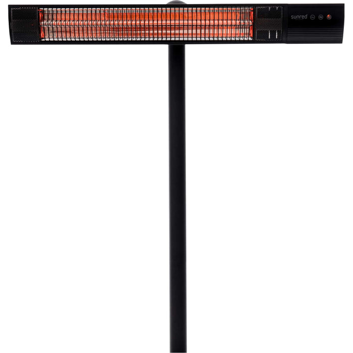 Sunred Verwarmer Royal Diamond Dark 2500 W Rose Gold Carbon zwart