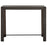 Tuinbartafel 140,5x60,5x110,5 cm poly rattan bruin