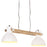 Hanglamp industrieel 25 W E27 109 cm wit