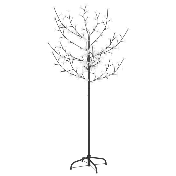 Kerstboom 120 LED's warmwit licht kersenbloesem 150 cm