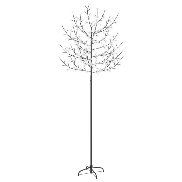 Kerstboom 220 LED's warmwit licht kersenbloesem 220 cm