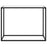 Wandtafel 100x35x75 cm gehard glas wit