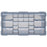 Organiser met 22 lades 49x16x25,5 cm