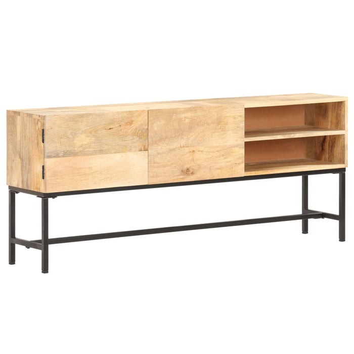 Dressoir 145x30x60 cm massief mangohout