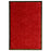 Deurmat wasbaar 40x60 cm rood