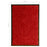 Deurmat wasbaar 40x60 cm rood