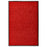 Deurmat wasbaar 60x90 cm rood