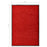 Deurmat wasbaar 60x90 cm rood