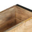 Plantenbak 60x20x68 cm ruw mangohout