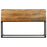 Wandtafel 120x30x75 cm ruw mangohout