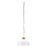 Hanglamp industrieel E27 42 cm wit