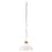 Hanglamp industrieel E27 42 cm wit