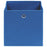 Opbergboxen 10 st 28x28x28 cm nonwoven stof blauw