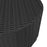 Salontafel 68x68x30 cm poly rattan zwart