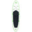Stand Up Paddleboardset opblaasbaar groen en wit
