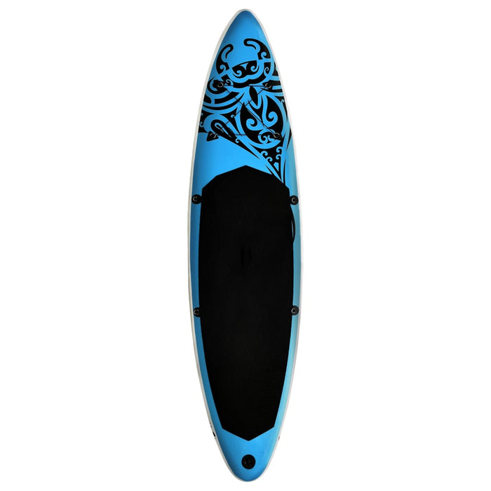 Stand Up Paddleboardset opblaasbaar 305x76x15 cm blauw