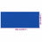 Tenttapijt 250x600 cm HDPE blauw