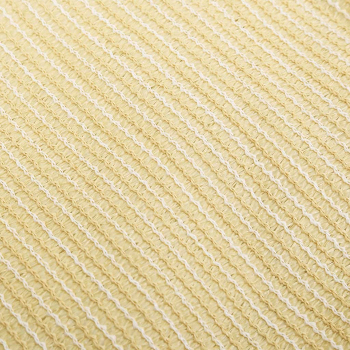 Zonnezeil 160 g/m² 3x3x3 m HDPE beige