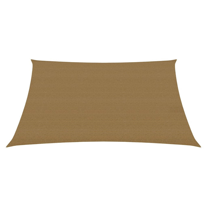 Zonnezeil 160 g/m² 3/4x2 m HDPE taupe