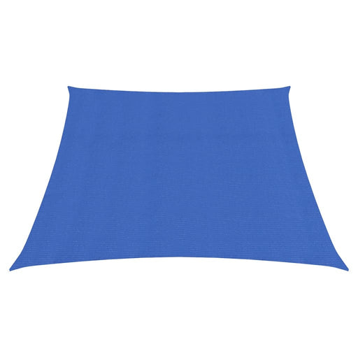 Zonnezeil 160 g/m² 3/4x2 m HDPE blauw