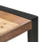 Eettafel 200x100x75 cm massief hout met sheesham afwerking