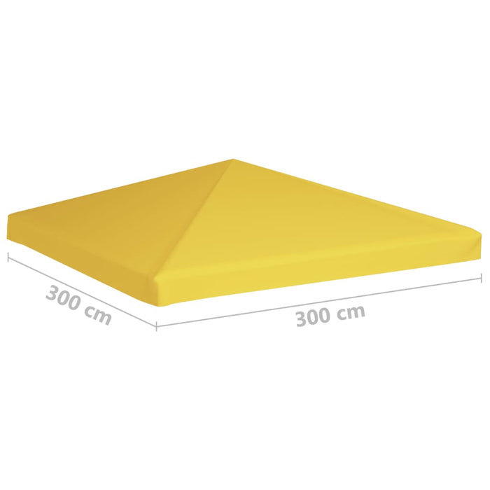 Prieeldak 270 g/m² 3x3 m geel