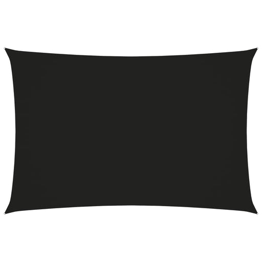 Zonnescherm rechthoekig 2x4,5 m oxford stof zwart