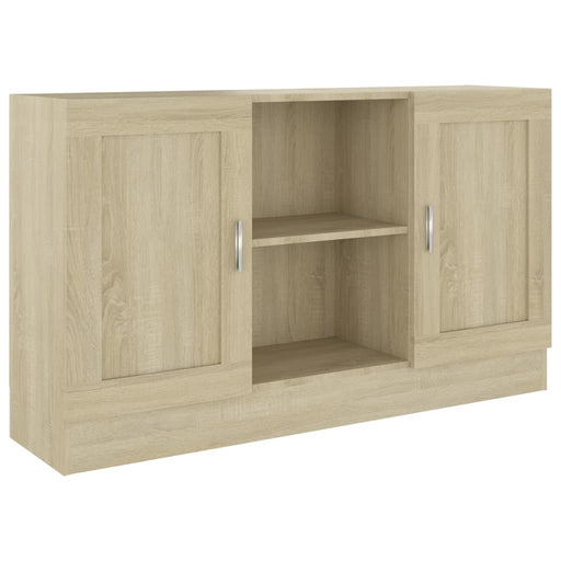 Dressoir 120x30,5x70 cm spaanplaat sonoma eikenkleurig