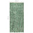 Vliegengordijn 100x220 cm chenille groen en wit