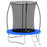 Trampolineset rond 80 kg 183x52 cm