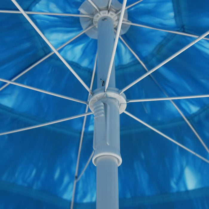 Strandparasol Hawaï 180 cm blauw