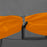 Iglotent 8-persoons 650x240x190 cm grijs en oranje